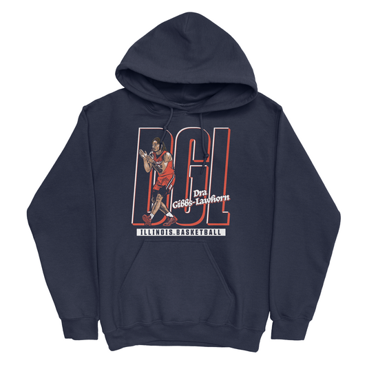 EXCLUSIVE RELEASE: Dra Gibbs-Lawhorn DGL Navy Hoodie