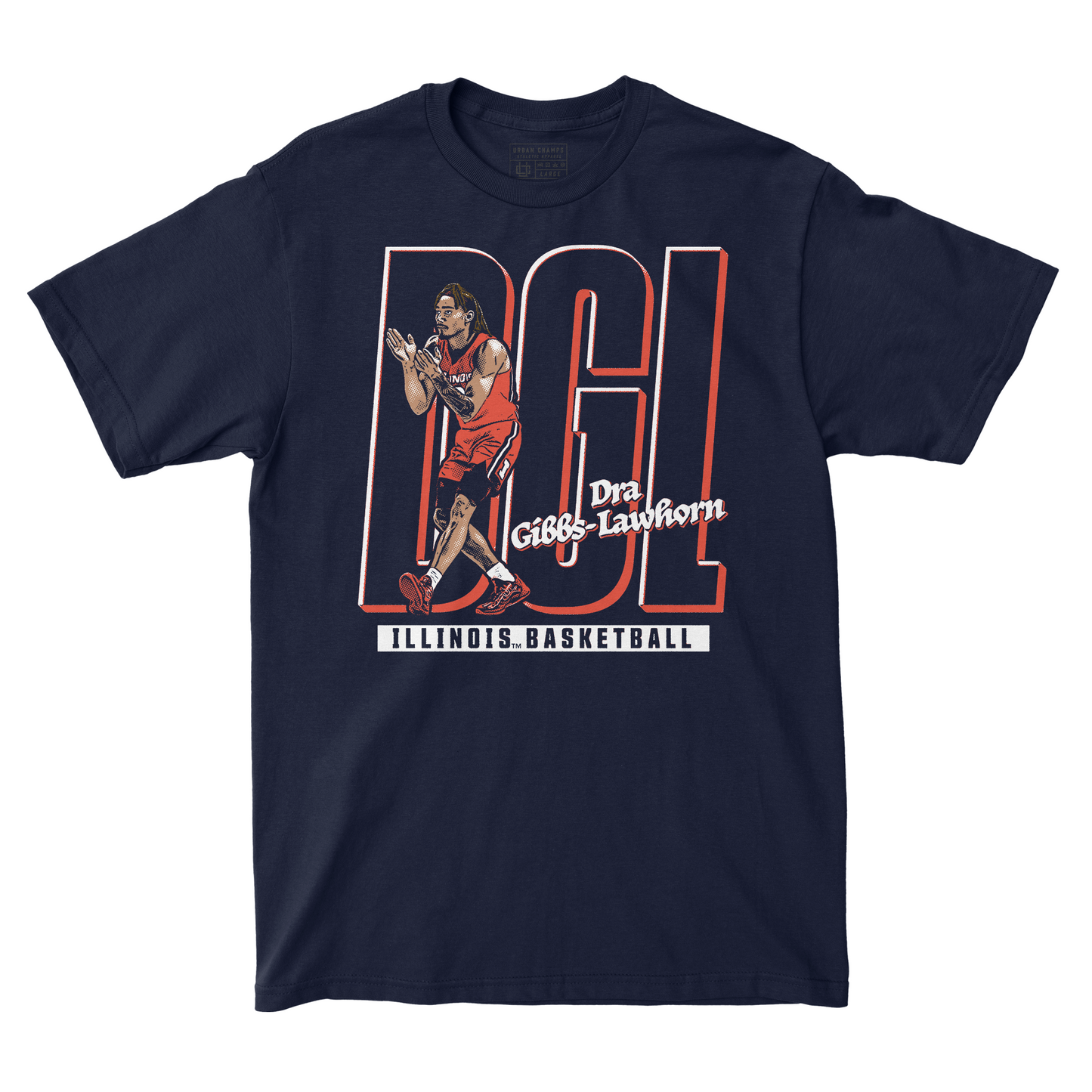 EXCLUSIVE RELEASE: Dra Gibbs-Lawhorn DGL Navy Tee