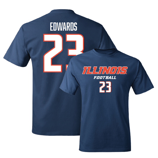 Navy Illinois Classic Tee    - TeRah Edwards