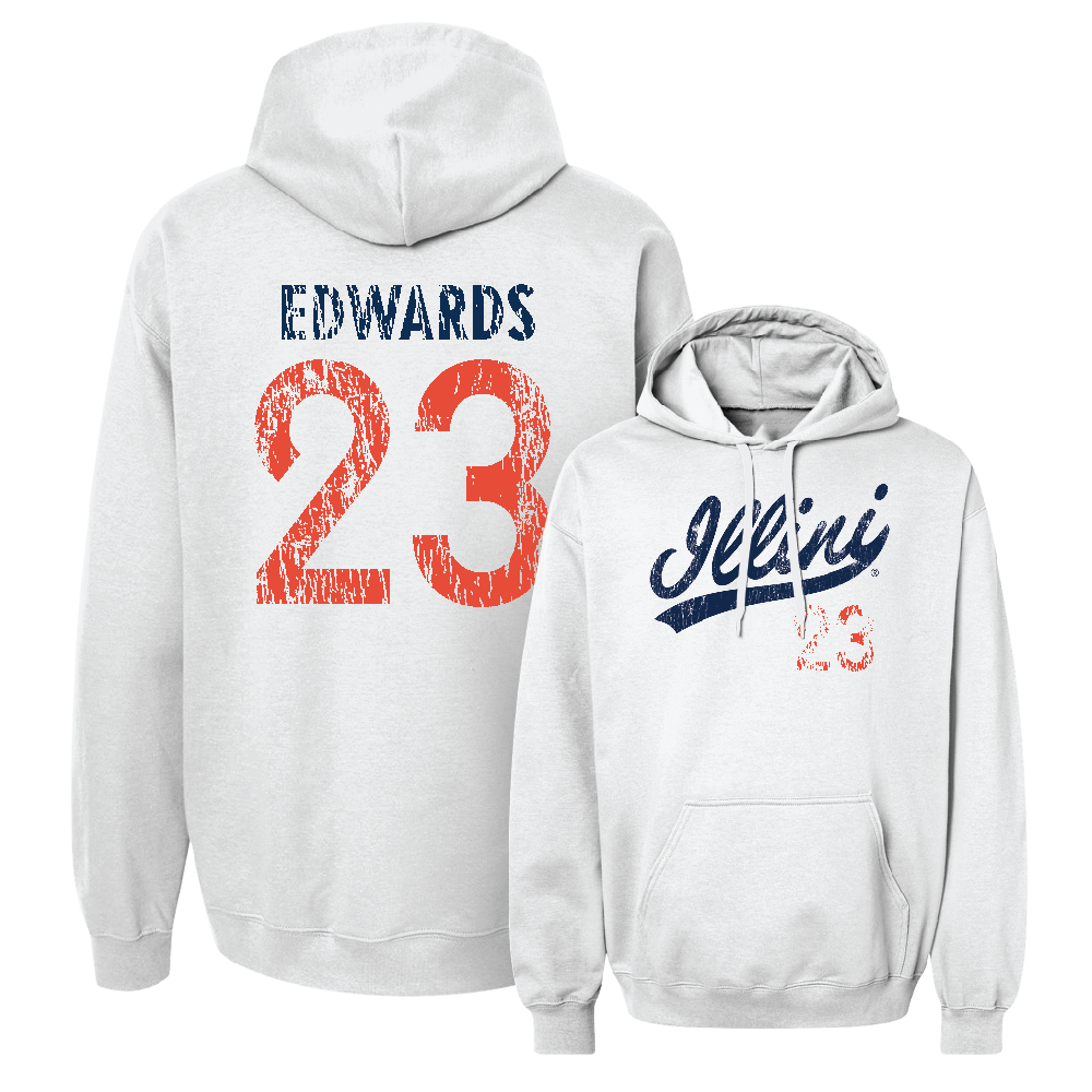 White Script Hoodie    - TeRah Edwards