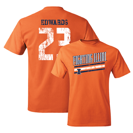 Orange Slant Tee    - TeRah Edwards