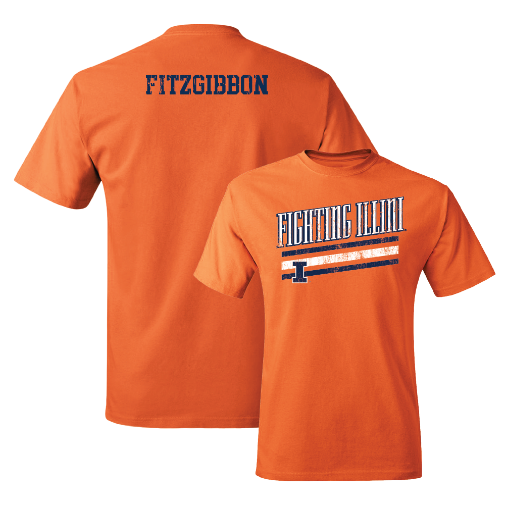 Orange Slant Tee  - Kadyn Fitzgibbon