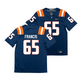 Nike Illinois Navy NIL Game Replica Football Jersey - Kellen Francis