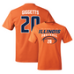 Orange Illinois Football Tee    - Morrison Giggetts