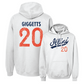 White Script Hoodie    - Morrison Giggetts