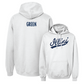 Script White Hoodie - Makayla Green