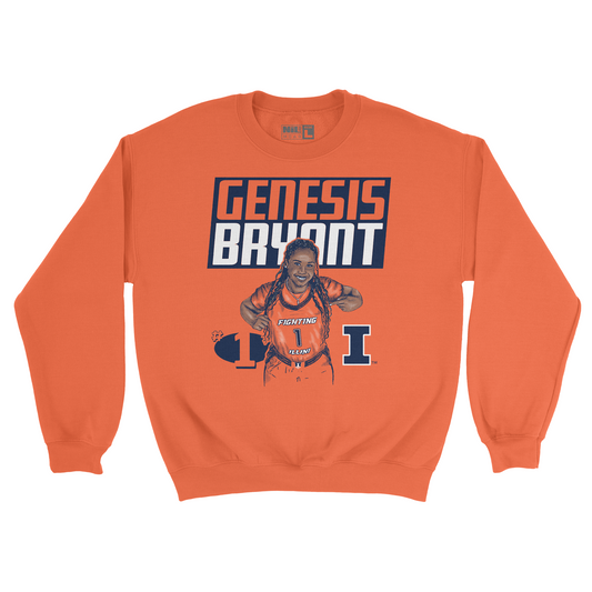 EXCLUSIVE RELEASE: Genesis Bryant Illustrated Drop Orange Crew