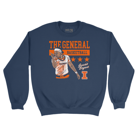 EXCLUSIVE RELEASE: Genesis Bryant Illustrated Navy Crew