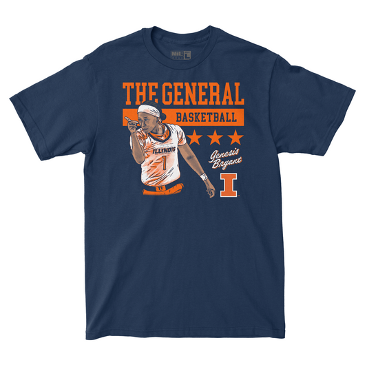 EXCLUSIVE RELEASE: Genesis Bryant Illustrated Navy Tee