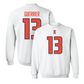 White Illinois Shirsey Crew - Quincy Guerrier