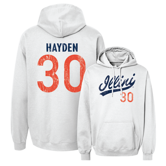 White Script Hoodie    - Antwon Hayden