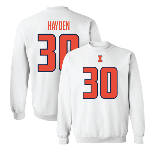 White Illinois Player Crew     - Antwon Hayden