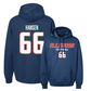 Navy Illinois Classic Hoodie  - Brandon Hansen