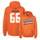 Orange Slant Hoodie  - Brandon Hansen