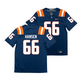 Nike Illinois Navy NIL Game Replica Football Jersey - Brandon Hansen