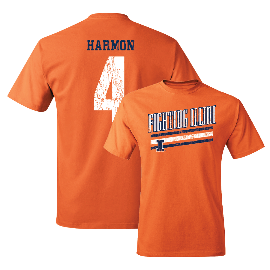 Orange Slant Tee - Justin Harmon