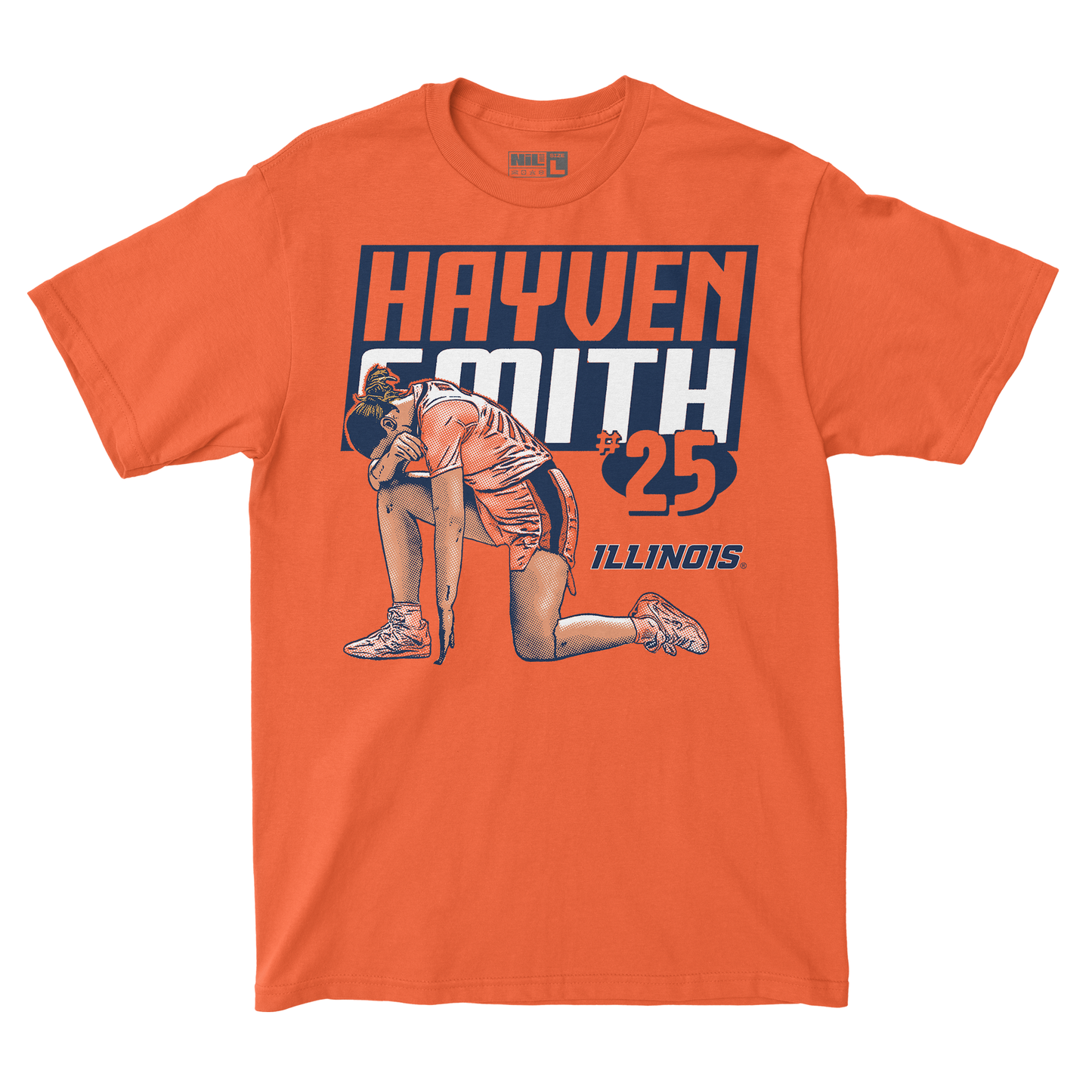 EXCLUSIVE RELEASE: Hayven Smith Illustrated Orange Tee