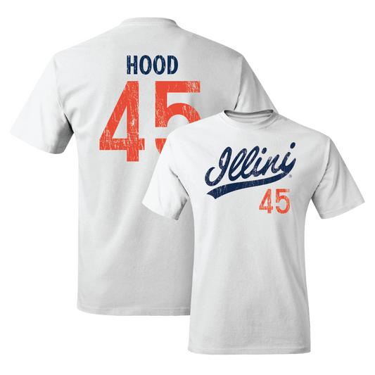 White Script Comfort Colors Tee    - Malachi Hood