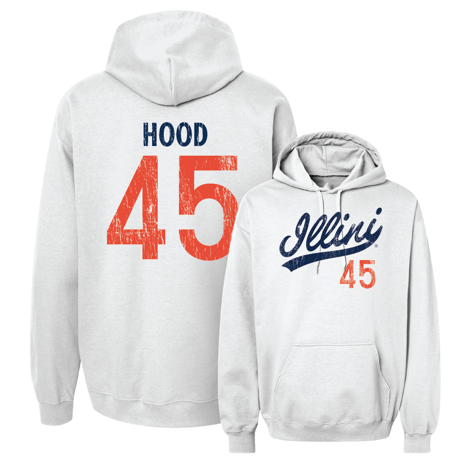 White Script Hoodie    - Malachi Hood