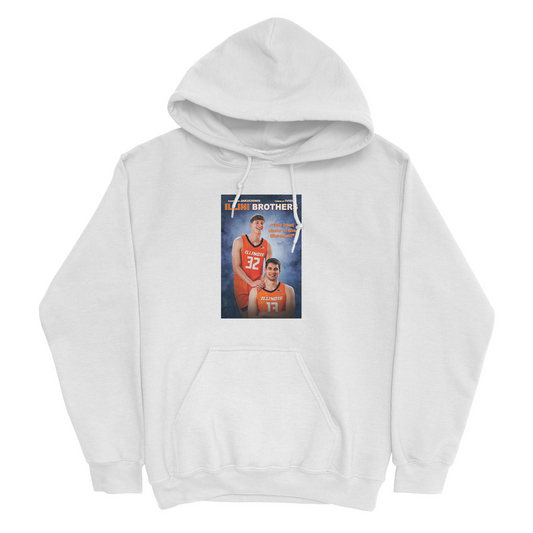 EXCLUSIVE RELEASE: KJ and Tomi Step Brothers White Hoodie