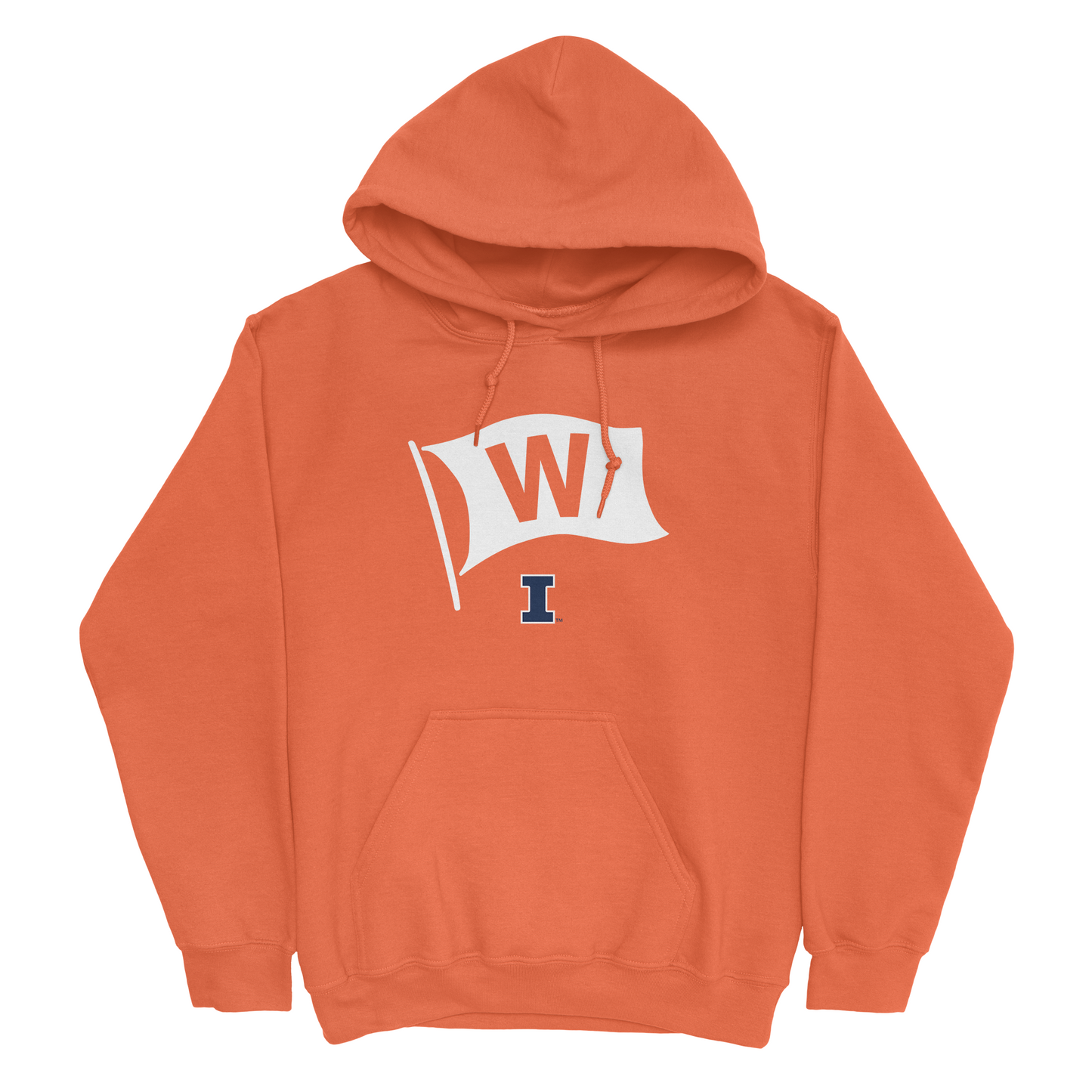 EXCLUSIVE RELEASE: Illinois Football Fly The W Orange Hoodie