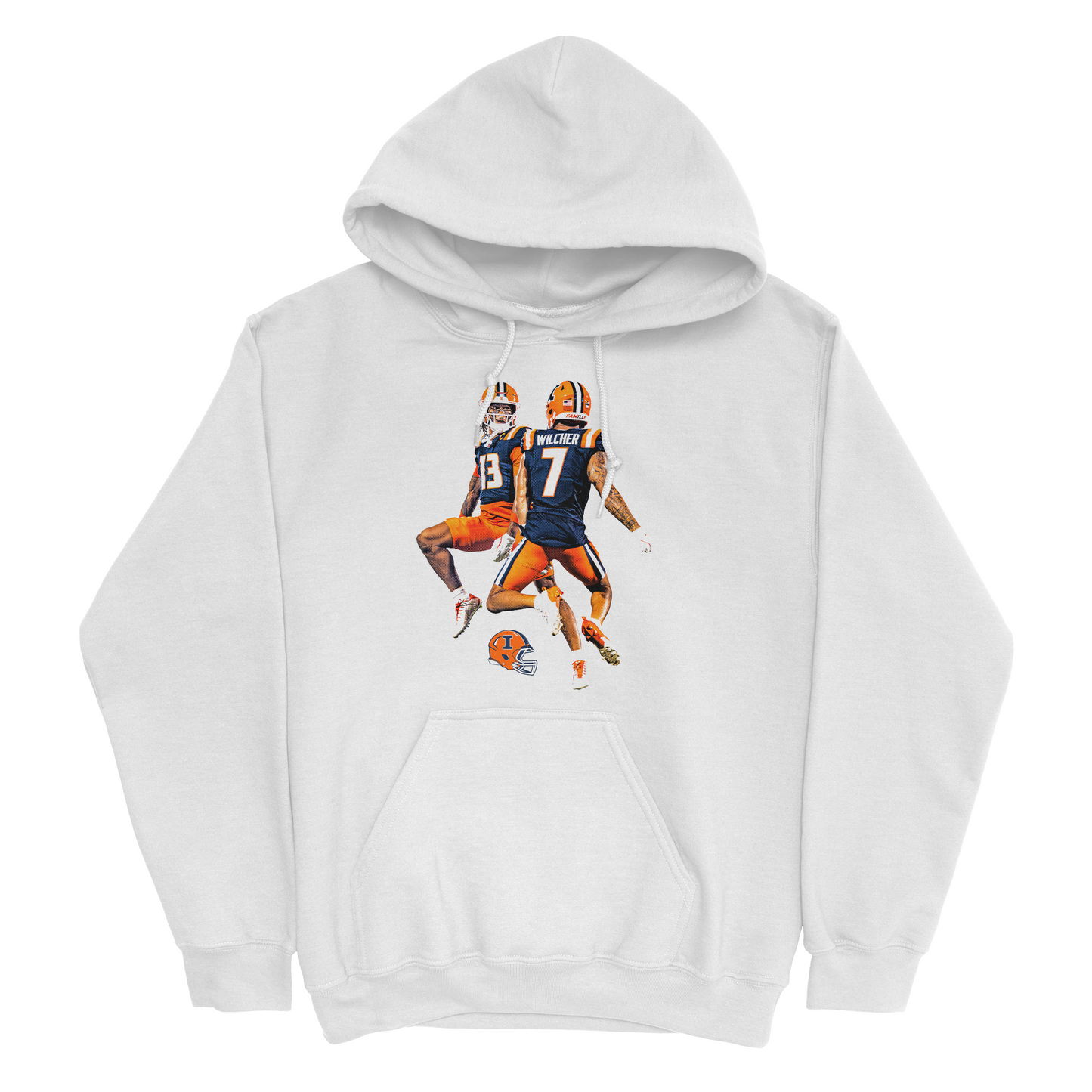 EXCLUSIVE RELEASE: Pat Bryant & Kenari Wilcher Hang Time Hoodie - White