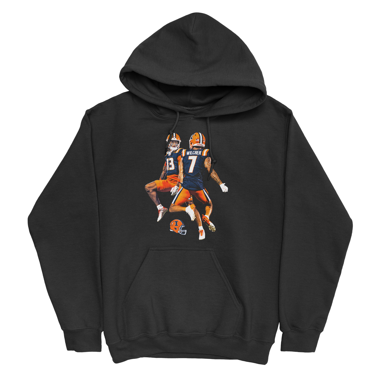 EXCLUSIVE RELEASE: Pat Bryant & Kenari Wilcher Hang Time Hoodie - Black