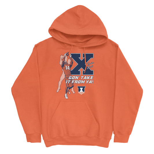 EXCLUSIVE RELEASE: Xavier Scott - X Gon' Take It From Ya Orange Hoodie