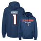 Navy Illinois Classic Hoodie  - Reese Hunkins