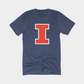 University of Illinois Block I Logo T-Shirt by Homefield
