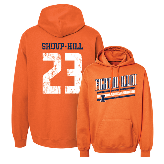 Orange Slant Hoodie - Brynn Shoup-Hill #23 Youth Small