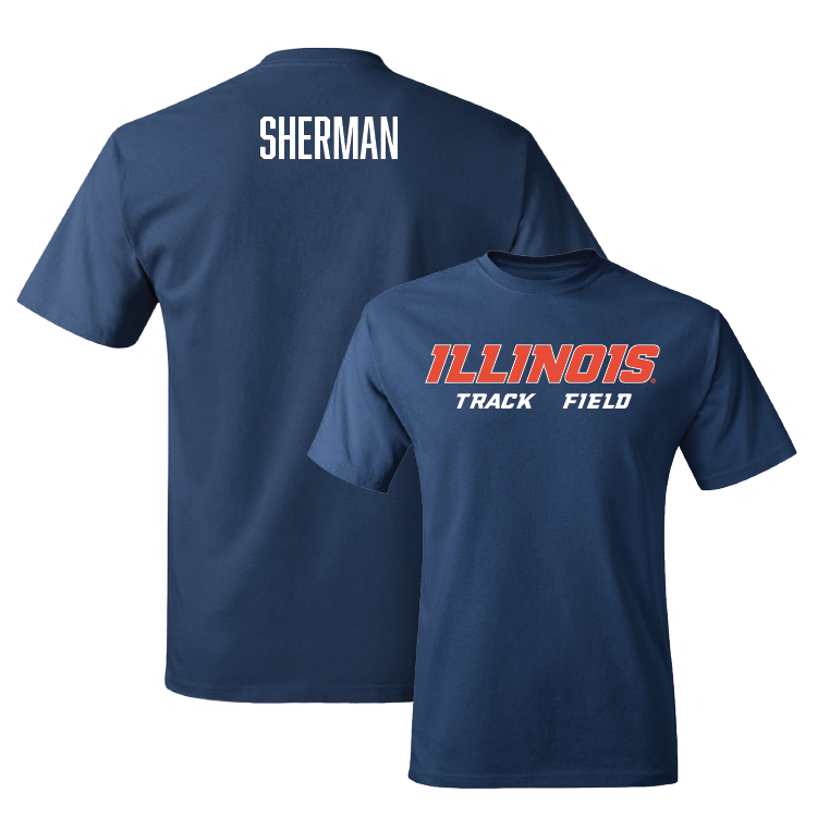 Navy Illinois Classic Tee - Zachary Sherman Youth Small