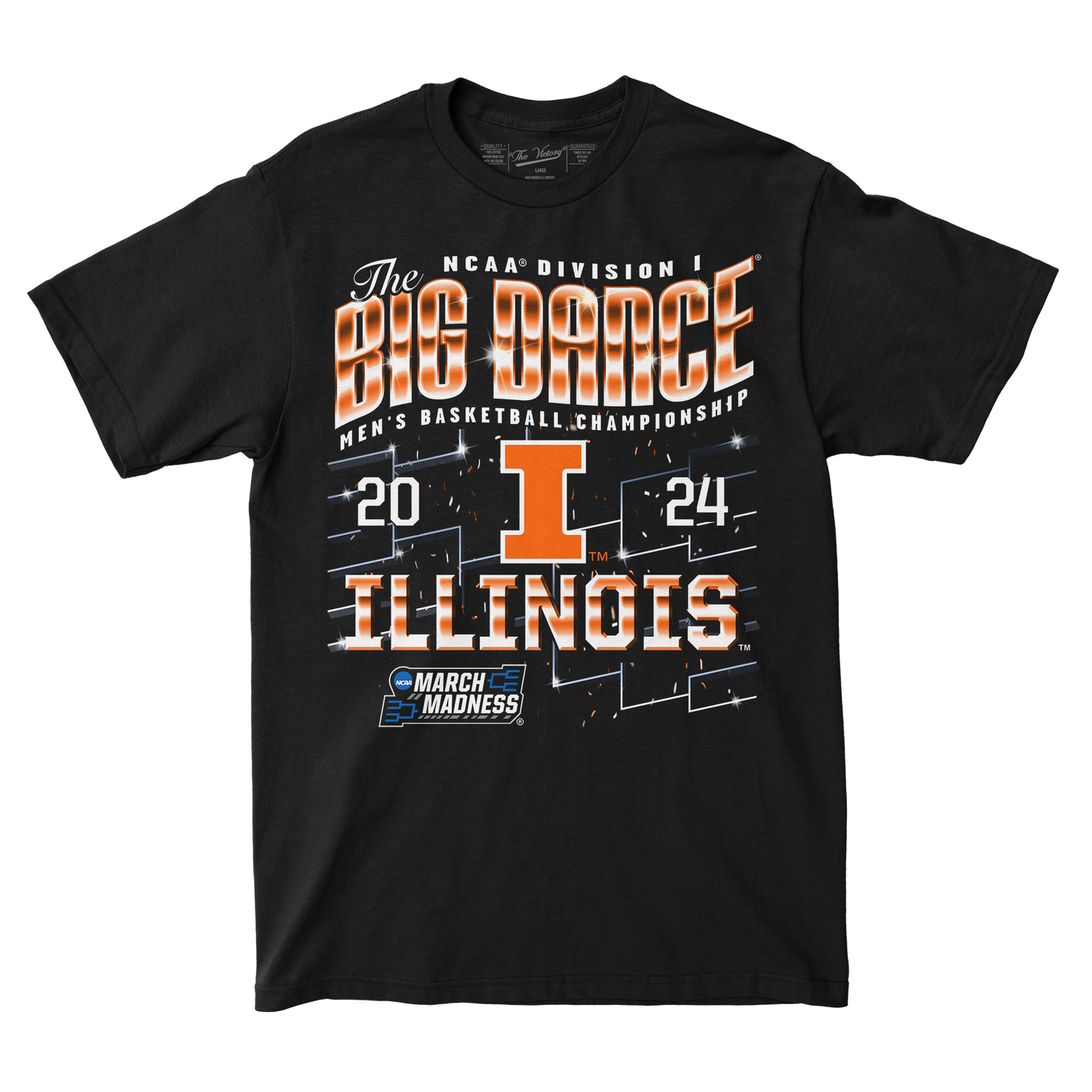 Illinois MBB 2024 NCAA Tournament Streetwear T-shirt by Retro Brand