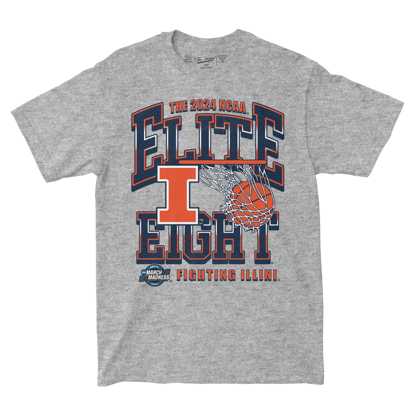 Illinois MBB 2024 Elite Eight Streetwear T-shirt by Retro Brand