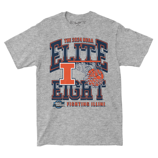 Illinois MBB 2024 Elite Eight Streetwear T-shirt by Retro Brand