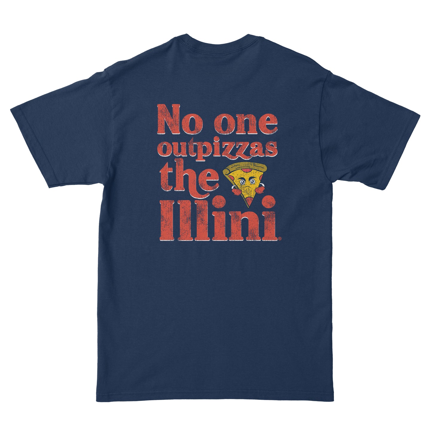 No One Outpizzas the Illini Tee