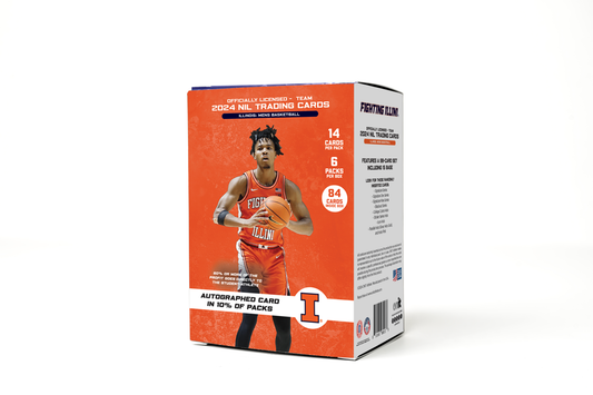 University of Illinois® Platinum Box - NIL Men's Basketball 2023-24 Trading Cards - GUARANTEED AUTOGRAPH