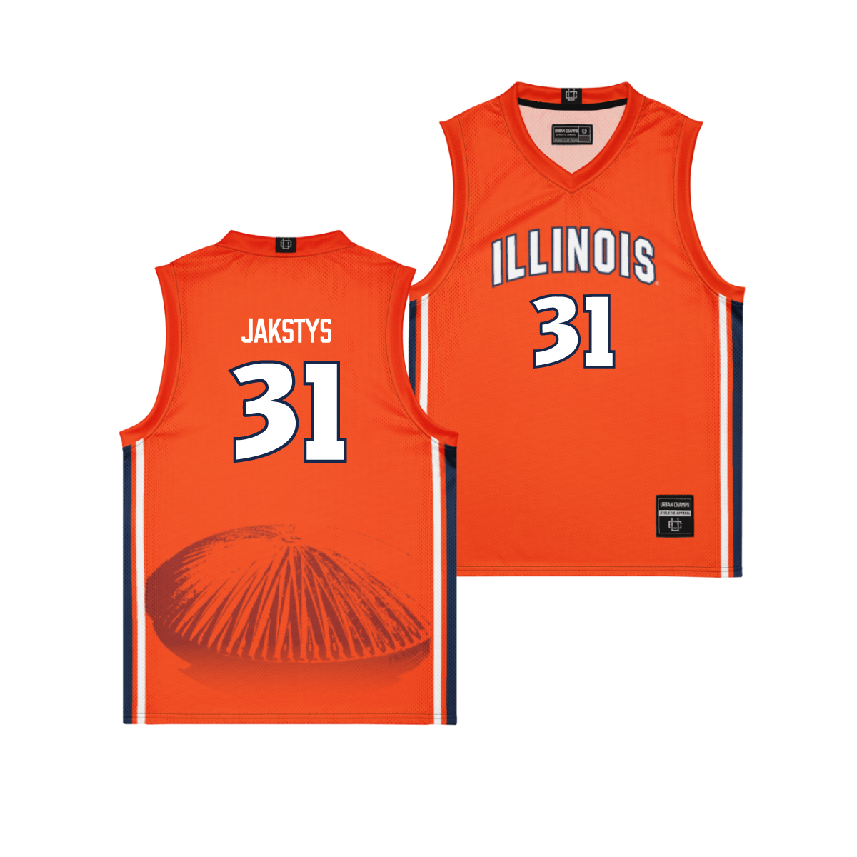 Illinois Mens Basketball 2025 Campus Edition Jersey - Jason Jakstys