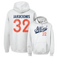 White Script Hoodie  - Kasparas Jakucionis