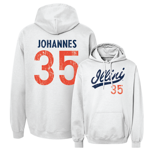 White Script Hoodie   - Will Johannes