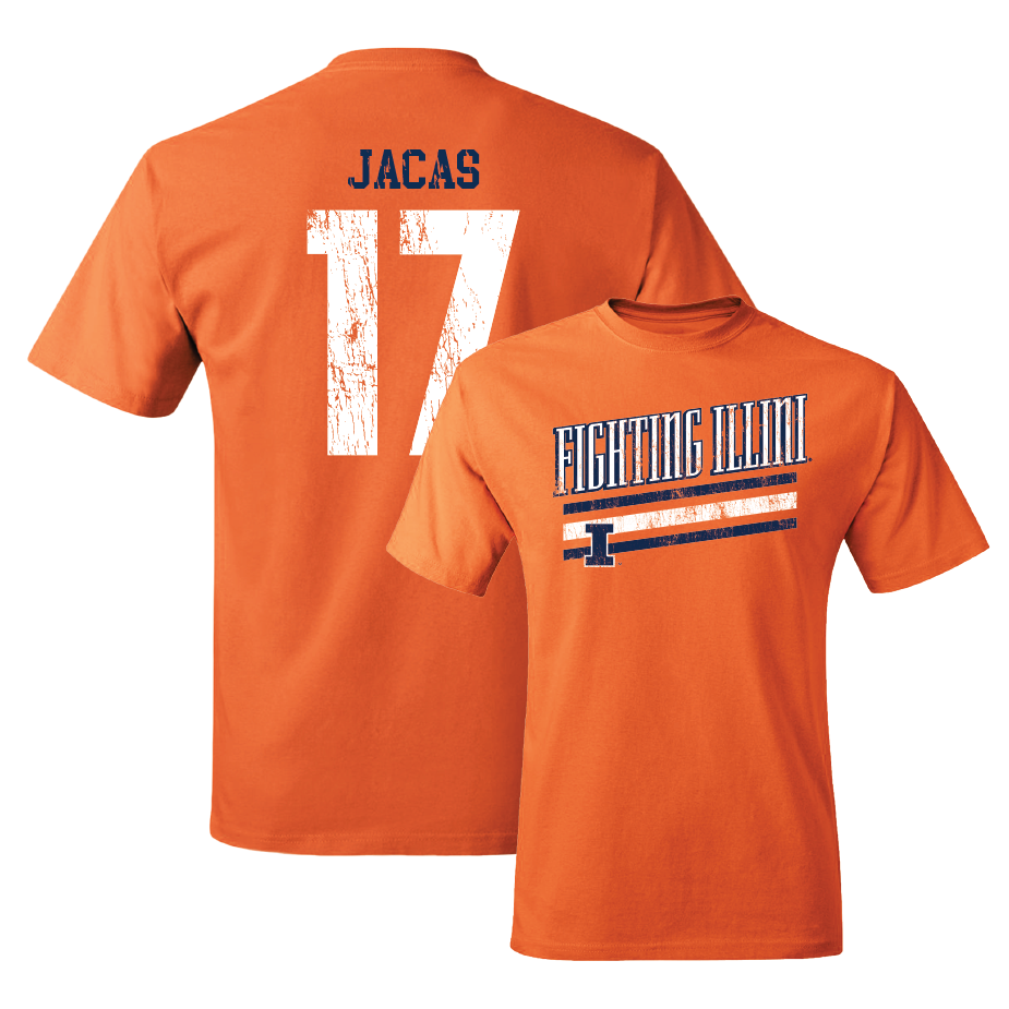 Orange Slant Tee    - Gabe Jacas