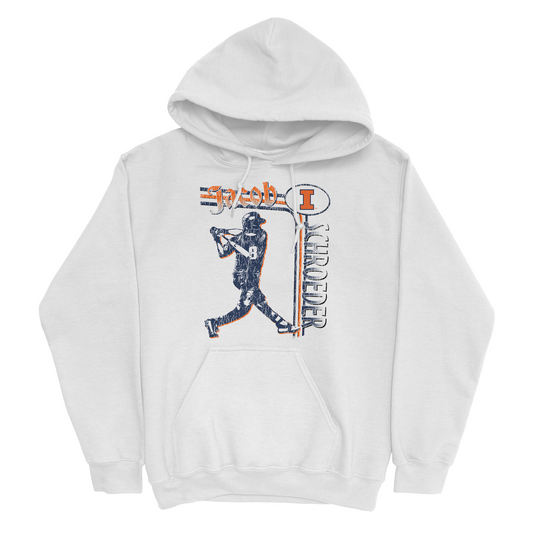 EXCLUSIVE RELEASE: Jacob Schroeder Illustrated White Hoodie