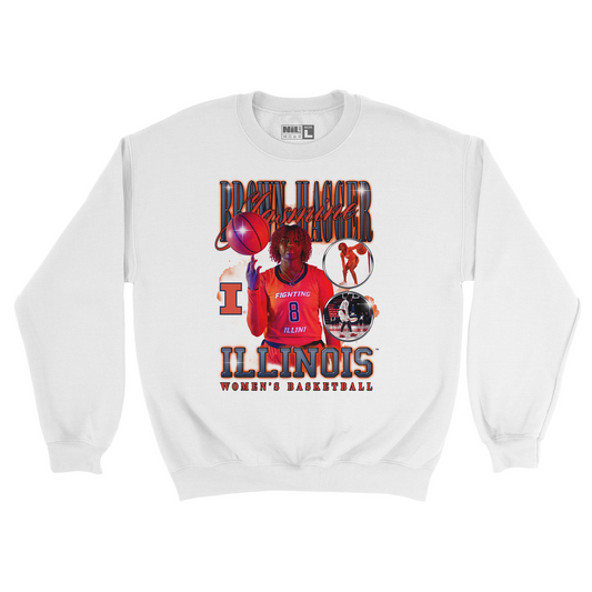 EXCLUSIVE RELEASE: Jasmine Brown-Hagger 90s Graphic White Crew