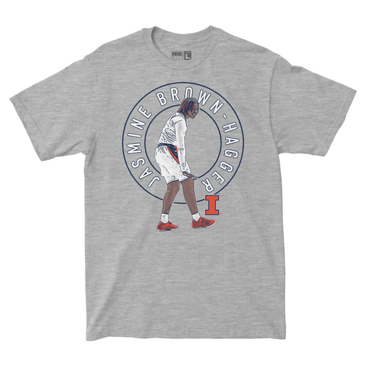 EXCLUSIVE RELEASE: Jasmine Brown-Hagger Menu Sport Grey Tee