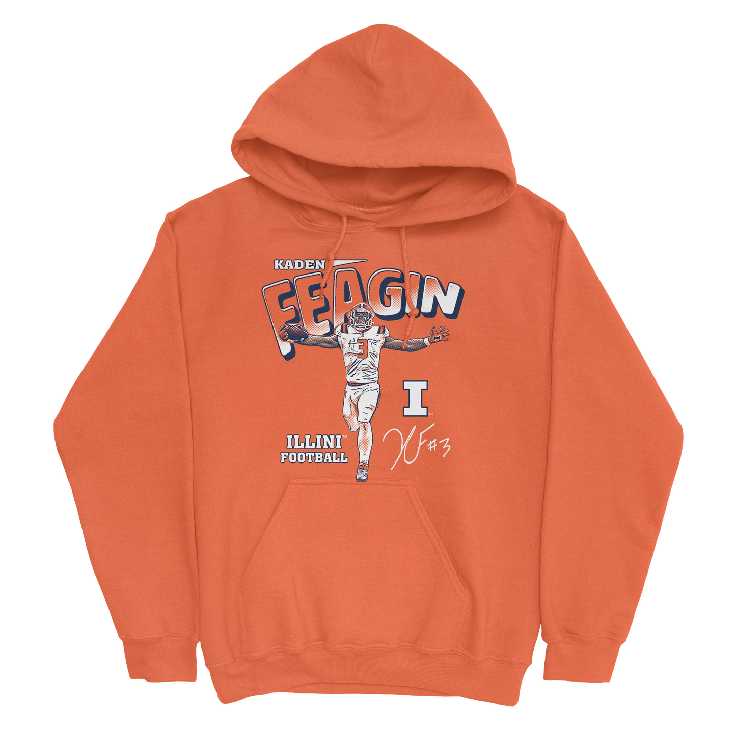 EXCLUSIVE RELEASE: Kaden Feagin Classics Orange Hoodie