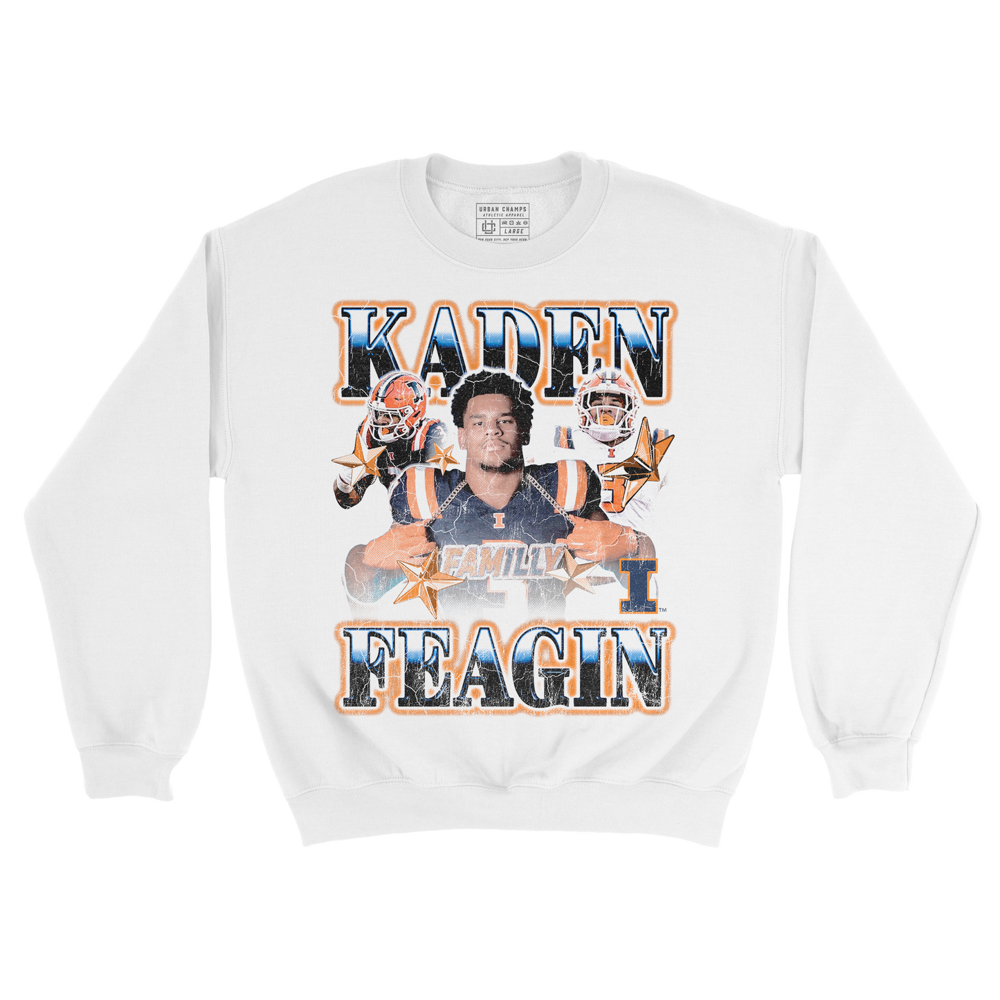 EXCLUSIVE RELEASE: Kaden Feagin Throwback White Crew