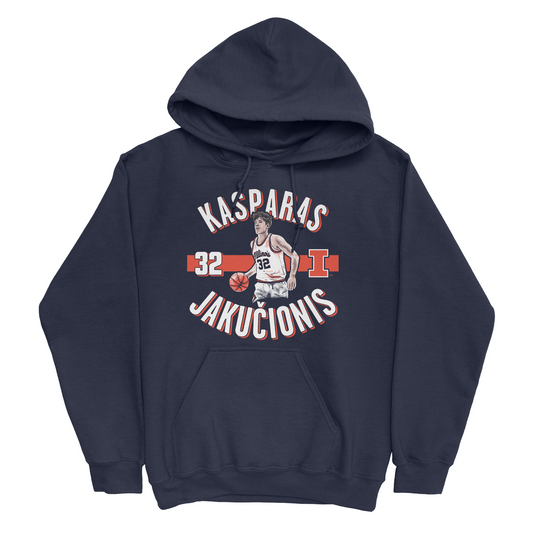 EXCLUSIVE RELEASE: Kasparas Jakucionis Classics Navy Hoodie