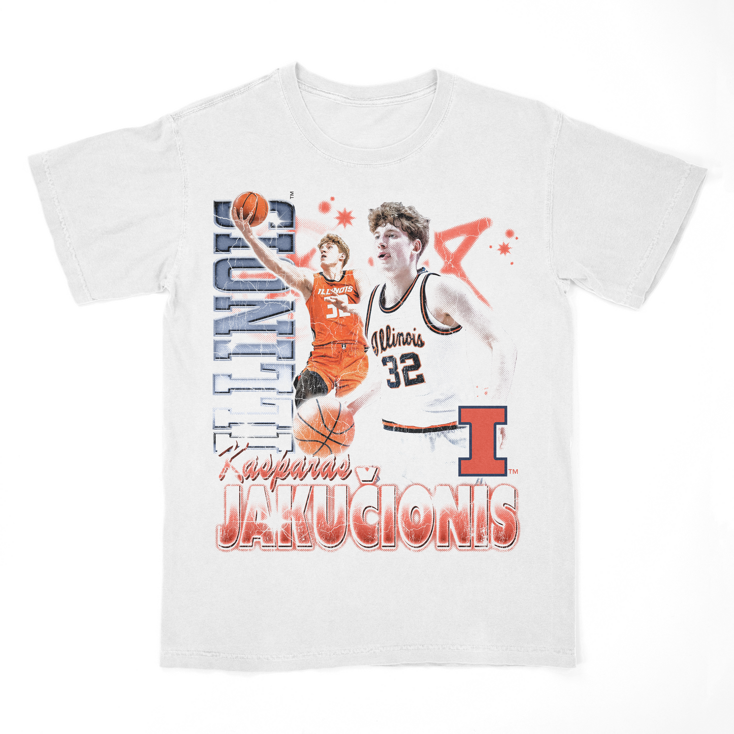 EXCLUSIVE RELEASE: Kasparas Jakucionis 90s Retro White Tee