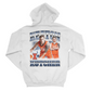 EXCLUSIVE RELEASE: Keaton Kutcher 90s Retro White Hoodie