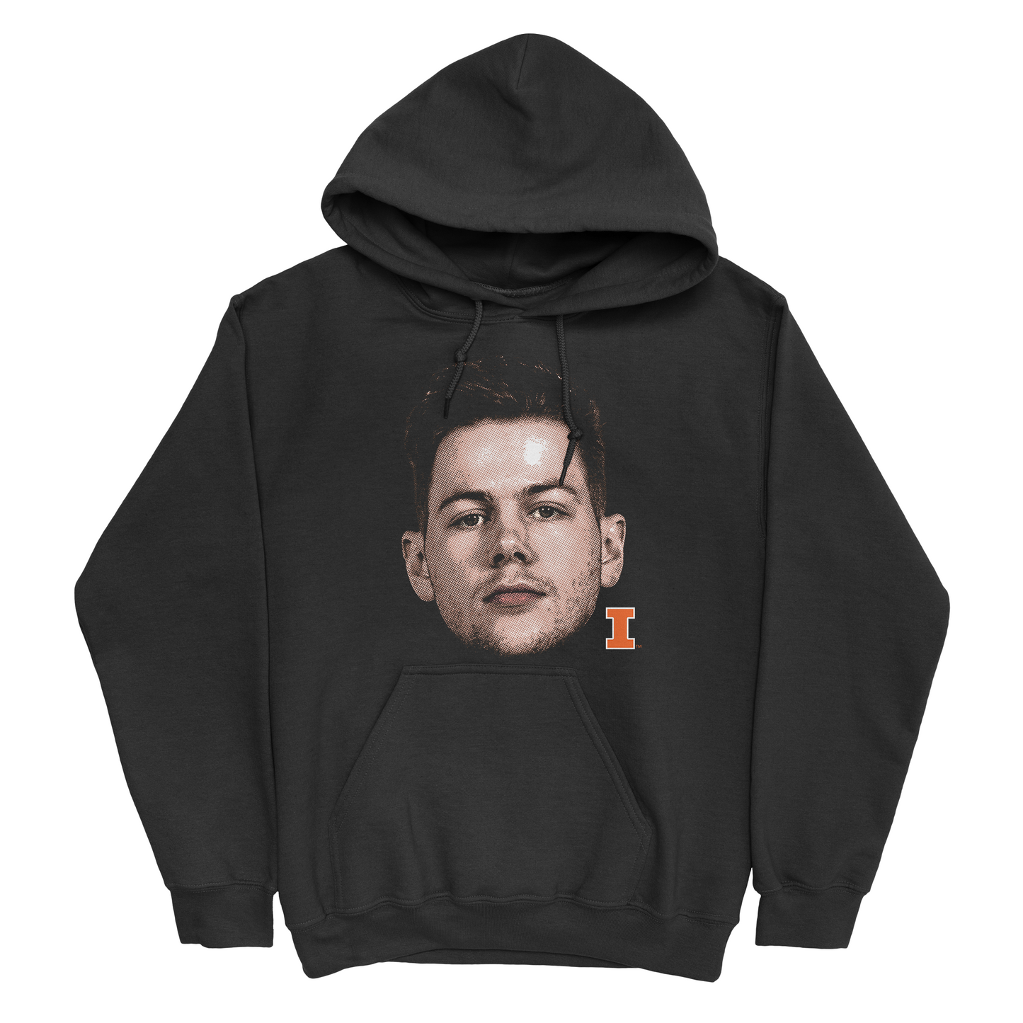 EXCLUSIVE RELEASE: Keaton Kutcher Big Head Black Hoodie